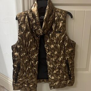 The North Face Black and Gold Jacket